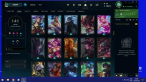 Conta Lol Mestre 75%Win Rate!/ 141 Skins Aceito Oferta - League of Legends