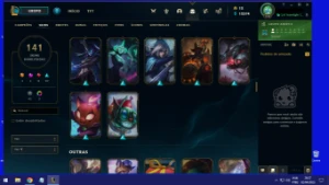 Conta Lol Mestre 75%Win Rate!/ 141 Skins Aceito Oferta - League of Legends