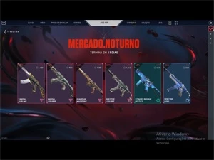 Mercado Noturno - Vandal e Spectre  Lúgrube e Vandal Sublime - Valorant