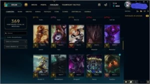 CONTA NVL 67,80 CHAMPS E 27 SKINS POR R$165,00 - League of Legends LOL