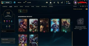CONTA S10 DIAMOND S11 PLATINA - League of Legends LOL