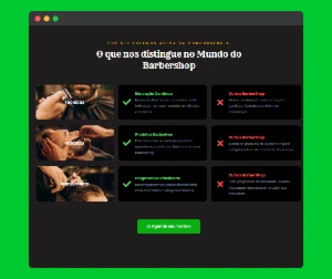 Landing page Barbearia Editavel Profissional - Outros