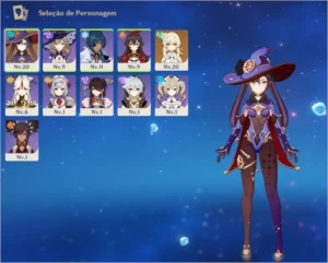 💥Conta Reroll AR 10 COM MONA 💥 - Genshin Impact