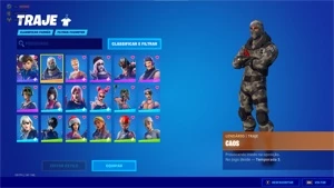 144 SKINS + MINTY - Fortnite