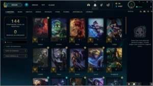 Conta Diamante League of Legends LOL
