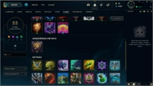 Conta Diamante League of Legends LOL