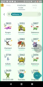 Conta pokemonGo lvl41 - Pokémon