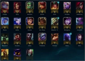 conta - League of Legends LOL