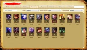 Conta ouro 3 com 2 skins ultimate - League of Legends LOL