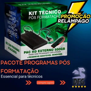 PACOTE PROGRAMAS PÓS FORMATAÇÃO - Softwares and Licenses