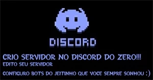 Edito/Crio servidor no Discord!! - Redes Sociais