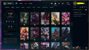 CONTA LOL +100 SKINS & CROMAS & BORDAS - League of Legends
