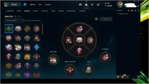 League of Legends-Conta Antiga nv125, 118 Champs, 36 Skins + LOL