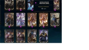 Conta do lol atualmente d4 - League of Legends
