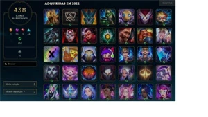 Conta do lol atualmente d4 - League of Legends