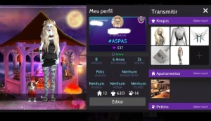 Conta Avakin Life Nivel 32, 9 Conjuntos De Animaçao