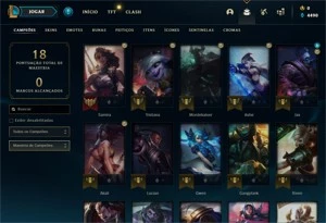 Conta Platina 4 - Smurf LOL (league of legends) ELOMOON
