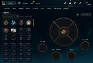 Conta Platina 4 - Smurf LOL (league of legends) ELOMOON