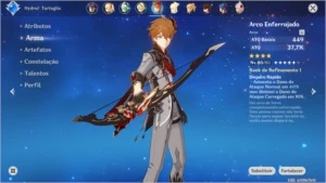 GENSHIN IMPACT AR46 MONA C1, CHILDE C1, JEAN++++