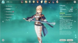 GENSHIN IMPACT AR46 MONA C1, CHILDE C1, JEAN++++