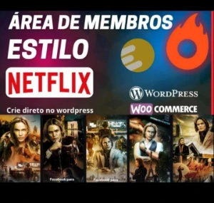 Área de Membros Estilo Netflix 💻 - Outros