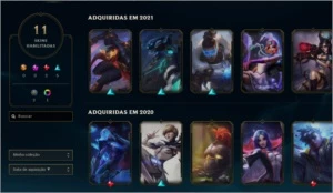 conta platina 2 - League of Legends LOL