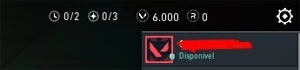 Conta Valorant (nunca jogada) Com 9000 VP