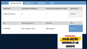 Planilha Avaliação Dinâmica em Grupo / RH - Outros
