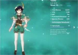 DILUC+VENTI+JEAN+KLEE ARMA 5* ATLAS CELESTIAL (AR 37) - Genshin Impact
