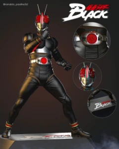 Kamen rider black Model STL - Outros