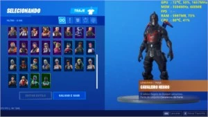 Conta Fortnite Season 1 50 Skins e varias dancas