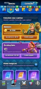 Vendo Conta lvl.58 antiga! - Clash Royale