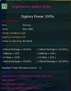 Conta GDMO lilithmon Belze x e muitos itens - Digimon Masters Online