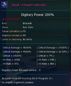 Conta GDMO lilithmon Belze x e muitos itens - Digimon Masters Online