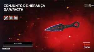 Conta Apex Herança Wraith PC - Apex Legends