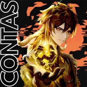 ✨GENSHIN IMPACT CONTA COM VENTI ⭐ AR 5-10✨