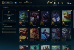 Conta ouro 3 com 23 Champs e 1 Skin (SEM EMAIL CONFIRMADO) - League of Legends LOL