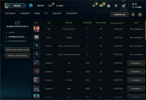 Conta ouro 3 com 23 Champs e 1 Skin (SEM EMAIL CONFIRMADO) - League of Legends LOL