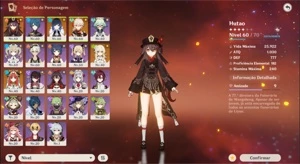 [NA]AR 46 HUTAO + YELAN + KAZUHA + NILOU+ARMA DELA + ELEGIA - Genshin Impact