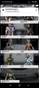 conta de warframe fulll desapego - Outros