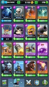 CONTA NV 8 ARENA 9 // 2 LENDÁRIAS BOAS PRA COMBO - Clash Royale