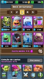 CONTA NV 8 ARENA 9 // 2 LENDÁRIAS BOAS PRA COMBO - Clash Royale