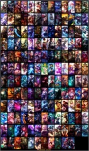 VENDO CONTA MESTRE COM TODOS CHAMPIONS E VÁRIAS SKINS - League of Legends LOL