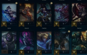Conta de Lol platina 2 lvl 50 - League of Legends