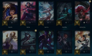 Conta de Lol platina 2 lvl 50 - League of Legends