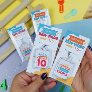 Card com Chaveiro Personalizado - Artesanato e Personalizados