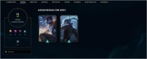 Conta League of Legends OURO 4 LOL