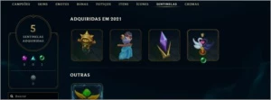 Conta League of Legends OURO 4 LOL