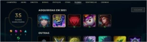 Conta League of Legends OURO 4 LOL