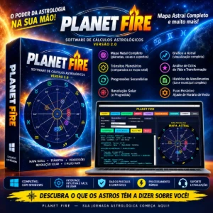 PLANET FIRE - Software Astrológico Profissional - Softwares e Licenças
